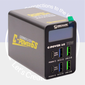 Multicargador C Power 6Puertos Mechanic